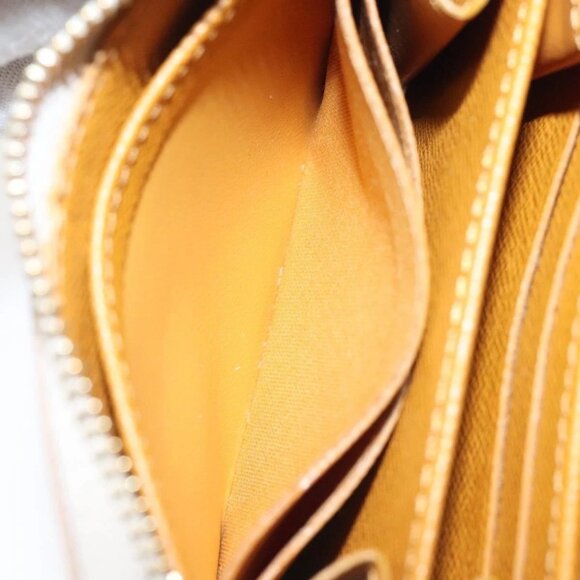 LOUIS VUITTON Monogram Monopanam Zippy Coin Purse Beige M82691 LV Auth BD1311AM - Picture 12 of 16